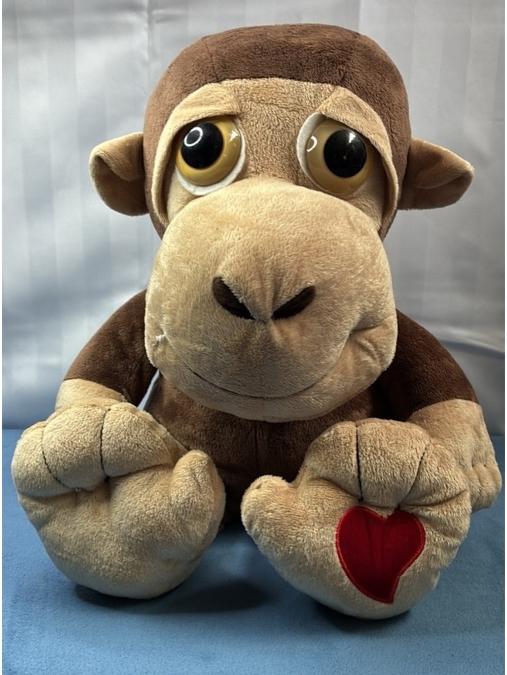 Plush Monkey with Heart